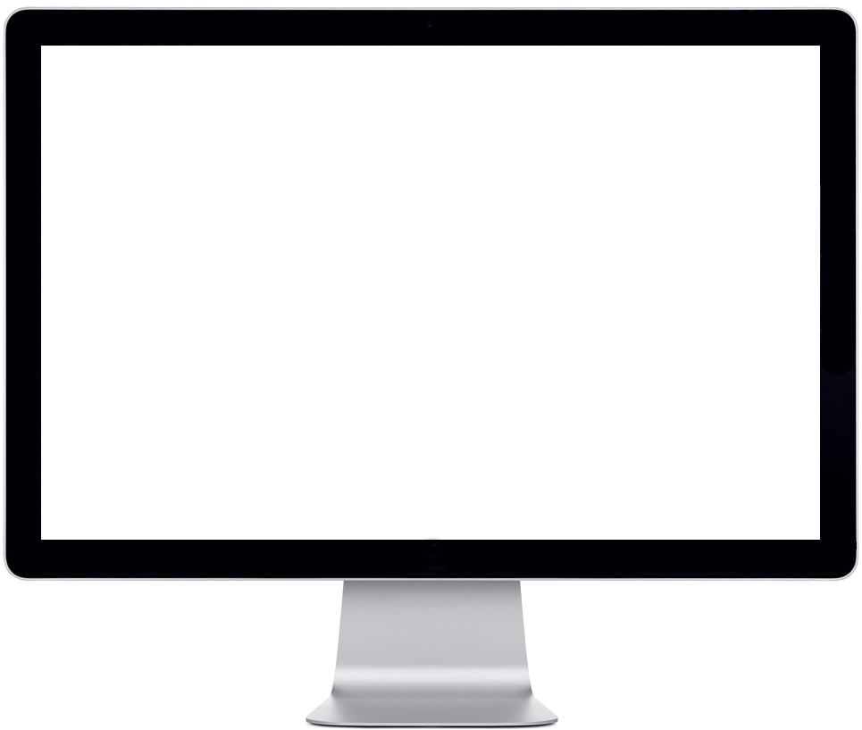 Download Transparent Empty Computer Monitor Images Computer Frame Png