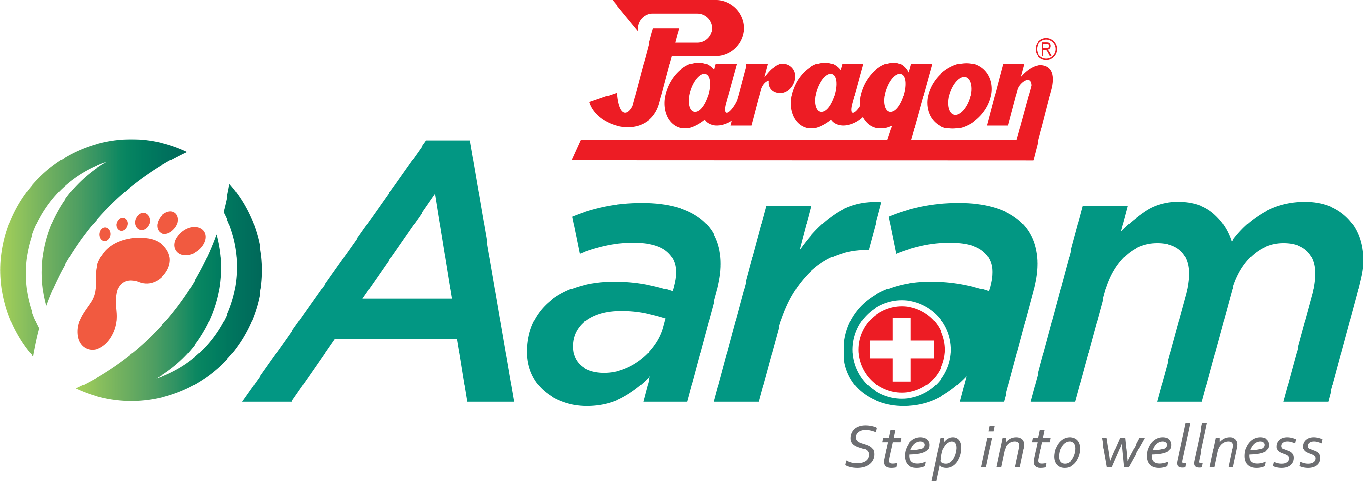 Paragon Aaram - Paragon Footwear (2777x976), Png Download