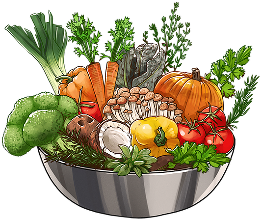 Metal Skål - Natural Foods (600x600), Png Download