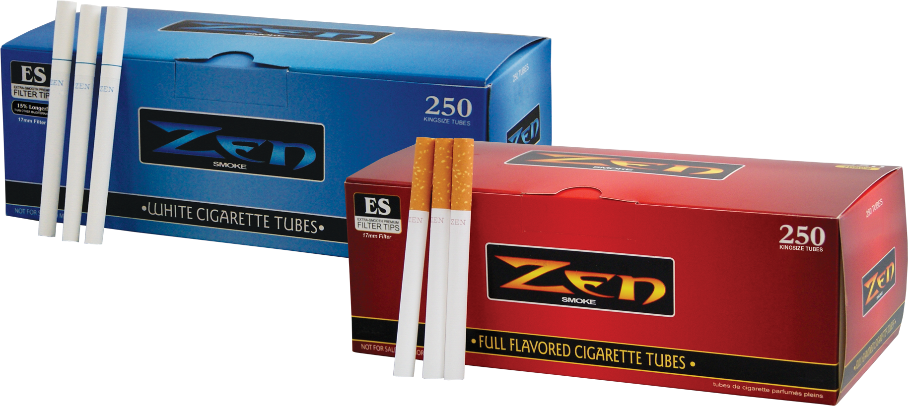 Zen Cigarette Tubes - Zen Cigarette Tubes King (1965x870), Png Download