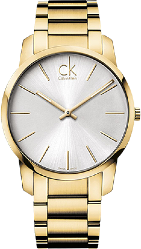 K2g23546 - Calvin Klein Watches Gold (800x800), Png Download