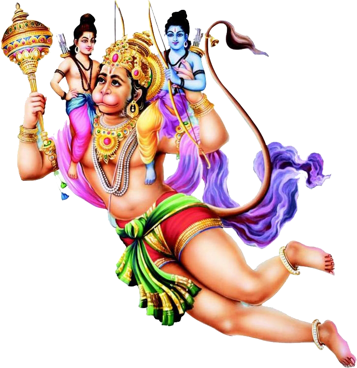 Hanuman Panchamukhi Free Png Image, Hanuman Old Image, - Hanuman Ji (1024x768), Png Download