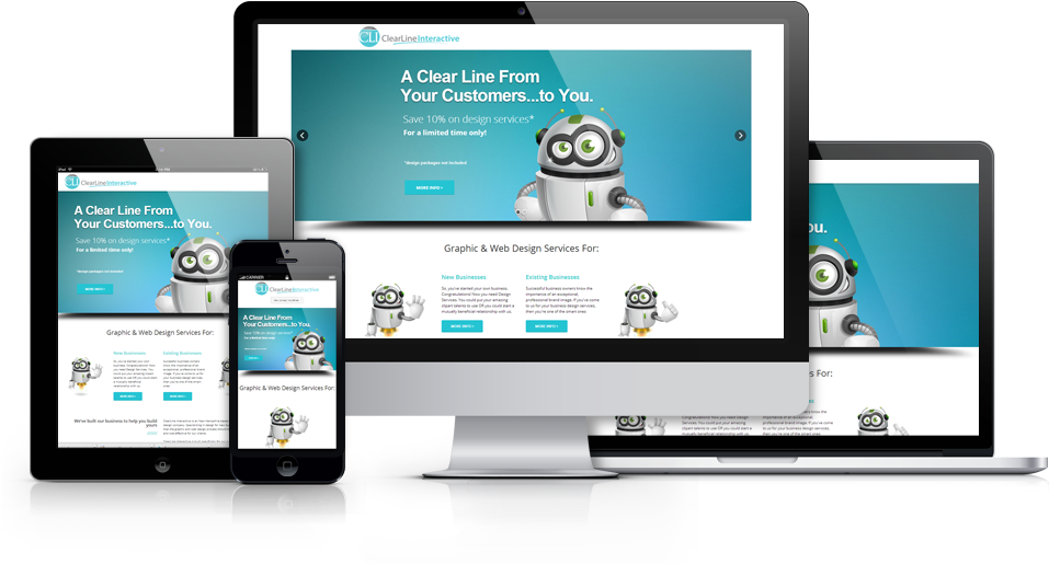 Clearline Responsive Showcase - Recreation Center Website Design (980x563), Png Download