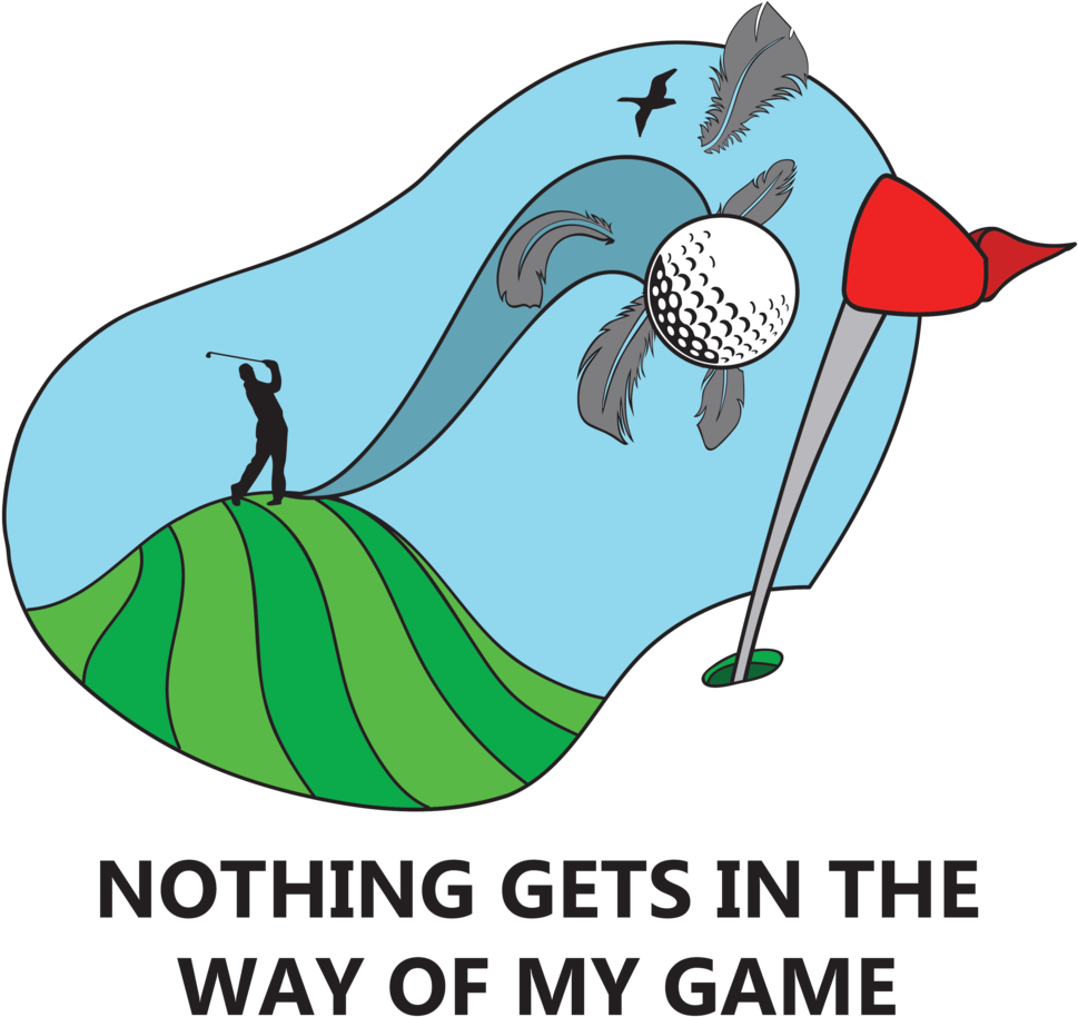 Golf Shirt Final - Nothing To Do Here (1000x947), Png Download