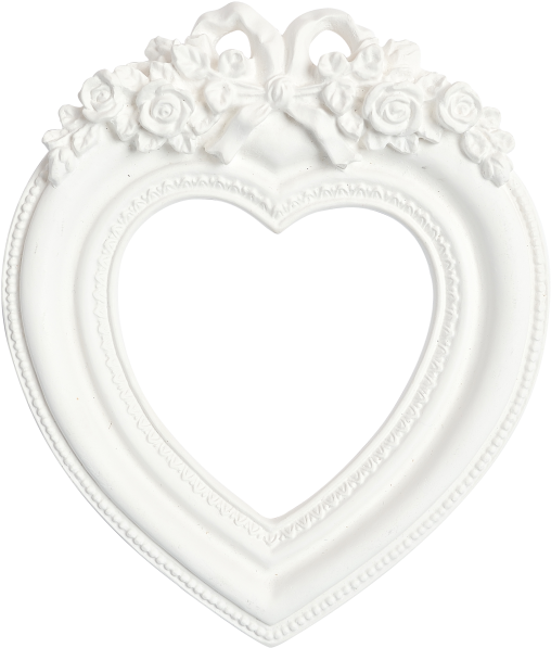 Vintage Heart Frame - Heart (866x650), Png Download