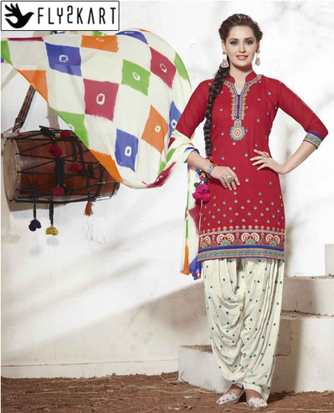 Http - //www - Fly2kart - Com/salwar Suits/patiyala (600x600), Png Download