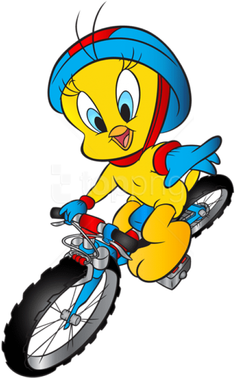 Free Png Download Tweety With Bicycle Clipart Png Photo - Different Colors Of Tweety Bird (480x777), Png Download