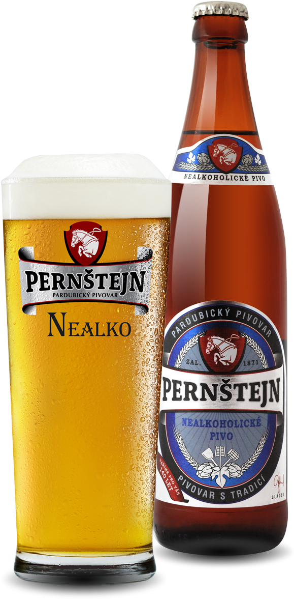 Pernštejn Nealkoholické Pivo Nealkoholické Pivo Pernštejn - Pernstejn Granat (600x1180), Png Download