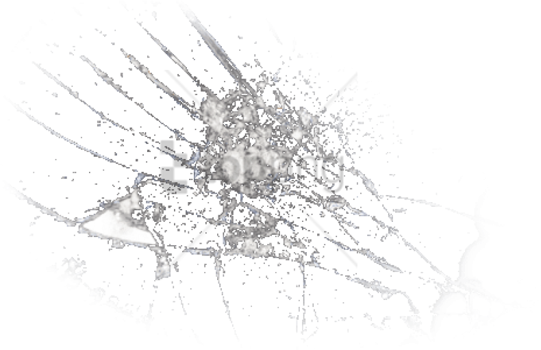 Free Png Download Shattered Glass Effect Png Png Images - Glass Crack Transparent (850x510), Png Download