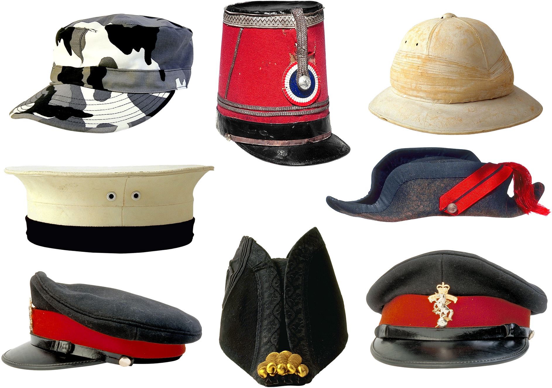 Military Caps, Uniform, Wear, Object, Head, Hq Photo - Trunk Dress Up Hat (1920x1344), Png Download