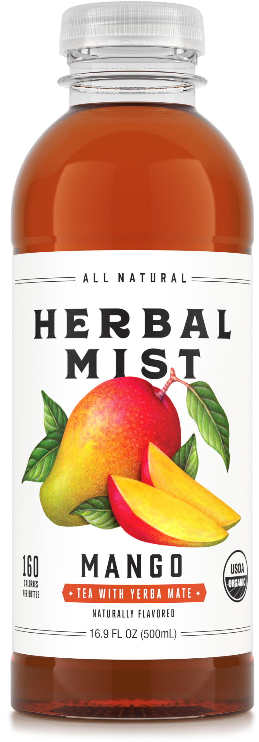 Organic Mango Tea With Yerba Mate (2500x2500), Png Download