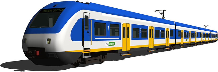 Low Floor Train (1200x632), Png Download