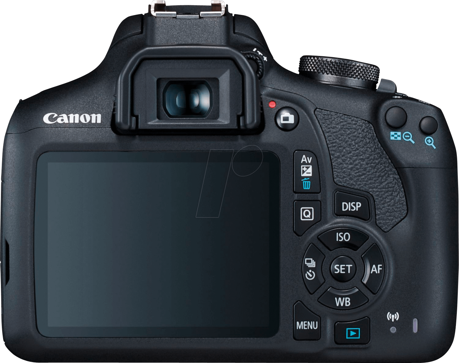 Dslr Camera, Eos 2000d, 18-55, Battery Kit Canon 2728c010 - Canon Eos 2000d Dslr (1500x1187), Png Download