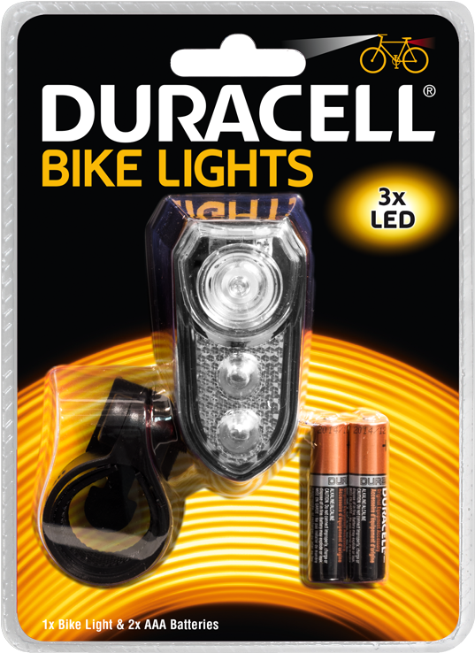 Duracell Bike Light - Duracell Cr123 (800x800), Png Download