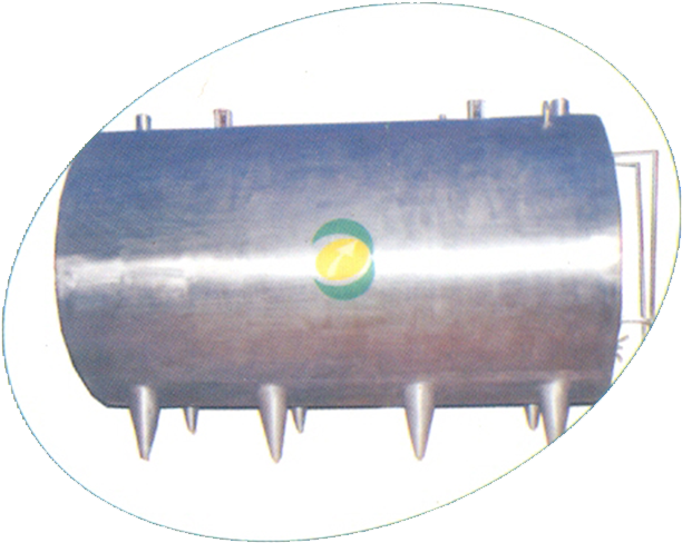 Puf Insulated Horizontal Milk Storage Tank - Circle (768x678), Png Download