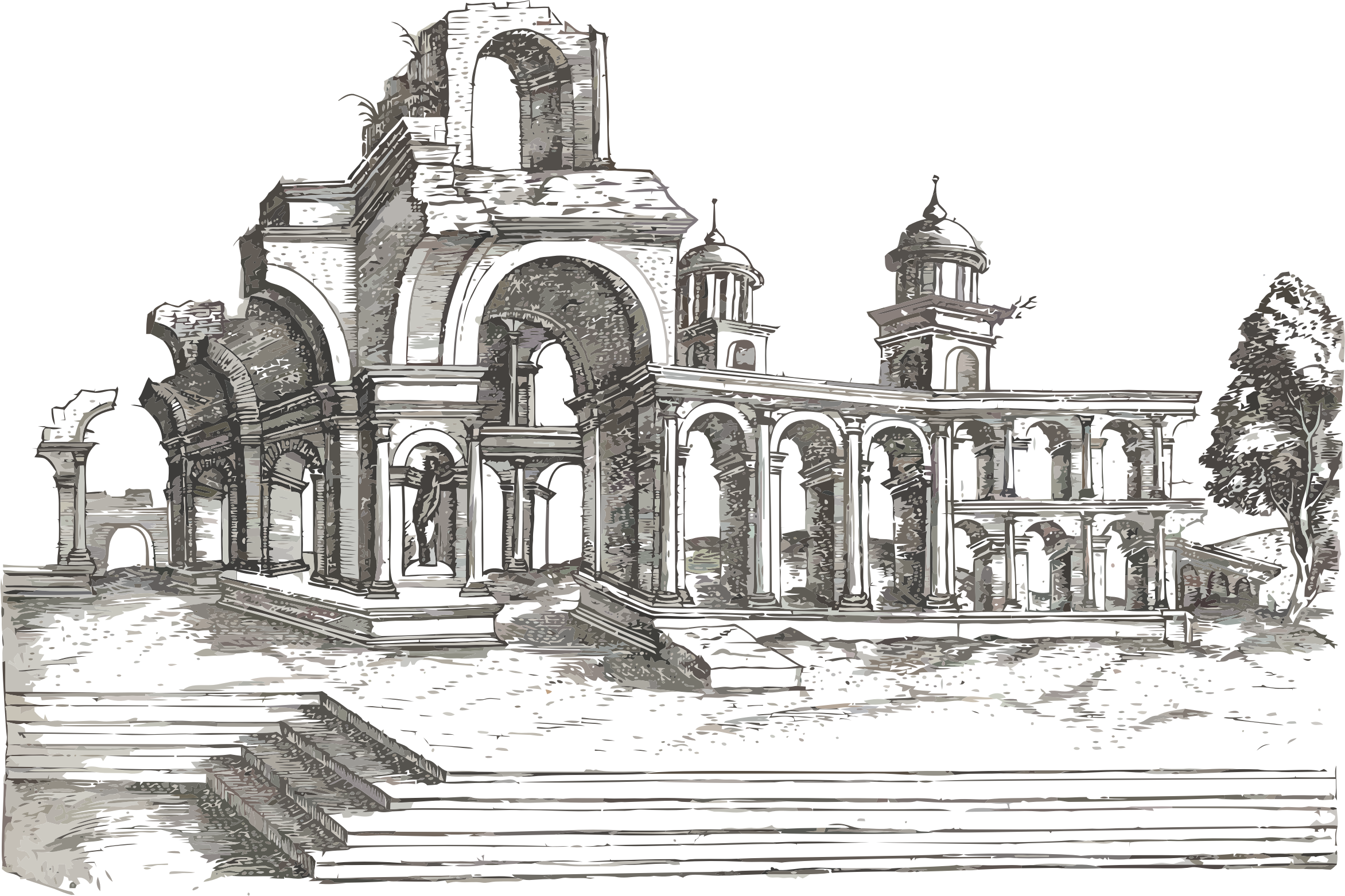 Big Image - Triumphal Arch (2344x1562), Png Download