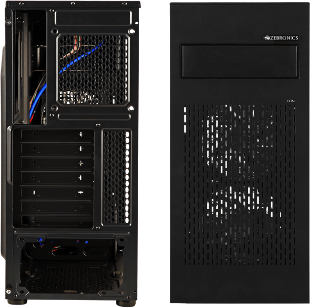 Zebronics Premium Gaming Cabinet Coal - Zebronics Coal Cabinet (680x770), Png Download