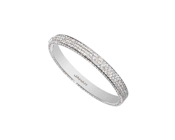 Dia Bangle Bracelet 3022442 I - Bangle (700x560), Png Download