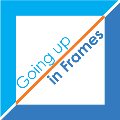 Logo Design By Rsdlvr For Going Up In Frames - Graphics (1280x1280), Png Download