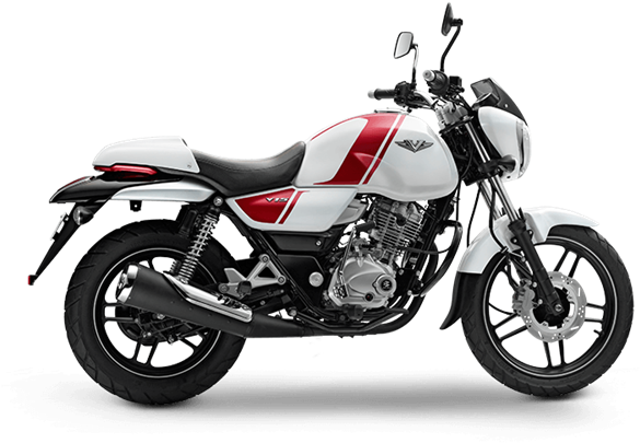 Bajaj V15 Ins Vikrant Motorcycle Pearl White - Bajaj V12 White Colour (627x500), Png Download