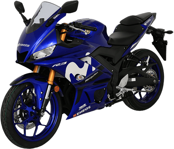 Yamaha Yzf R3 My2018 ยามาฮ่า วายแซดเอฟ อาร์3 - Yamaha R3 Race Fairing (700x525), Png Download