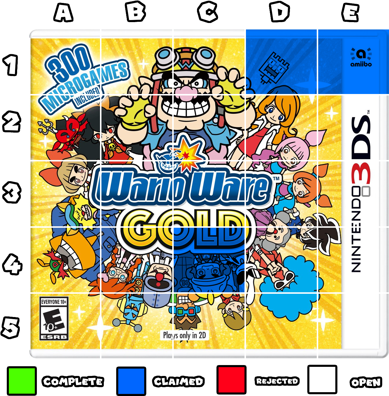 View Samegoogleiqdbsaucenao Mosaic , - Warioware Gold 3ds (1394x1400), Png Download