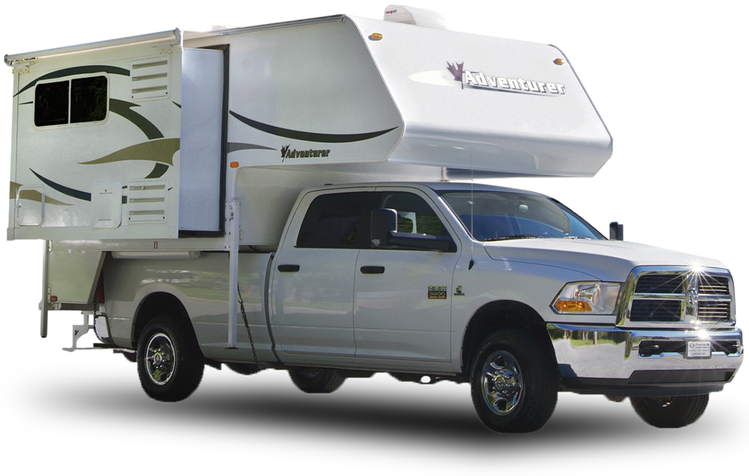 Truck Camper (1070x680), Png Download