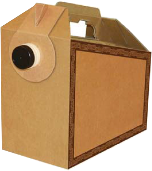 160 Oz Baristabox® - Coffee To Go Box (600x600), Png Download