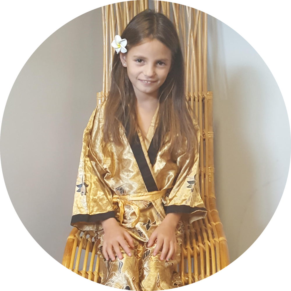 Balinese Kids Photo 1 Circle - Girl (1000x1000), Png Download