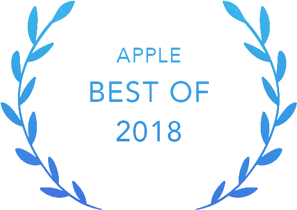 Apple Best Of - Calm App Of The Year (600x600), Png Download