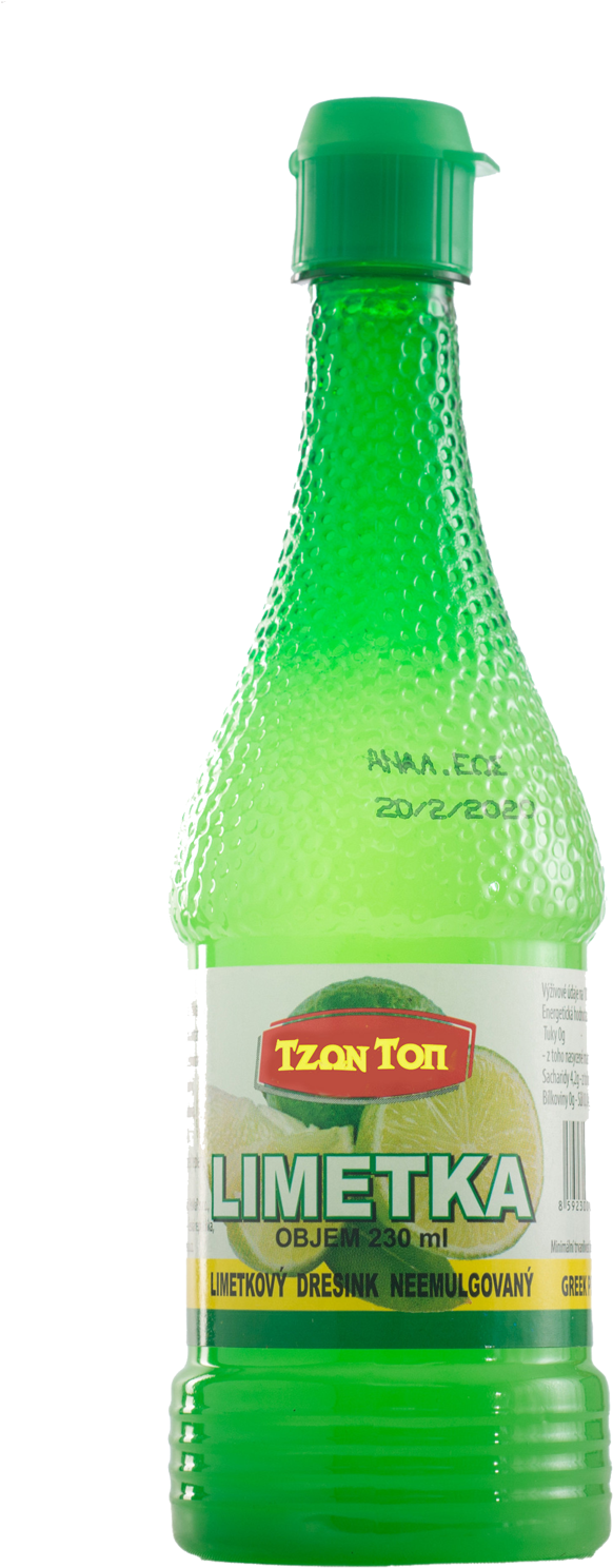 Lime Juice 230ml Lemon Juice & Lemon Dressing - Glass Bottle (1280x1921), Png Download