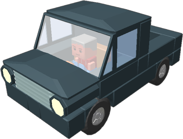 By My Name Is Jeff - Pickup Truck (768x768), Png Download