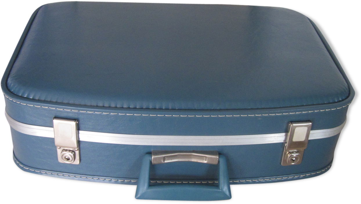 The Air Hostess Vintage Suitcase - Messenger Bag (1457x1457), Png Download