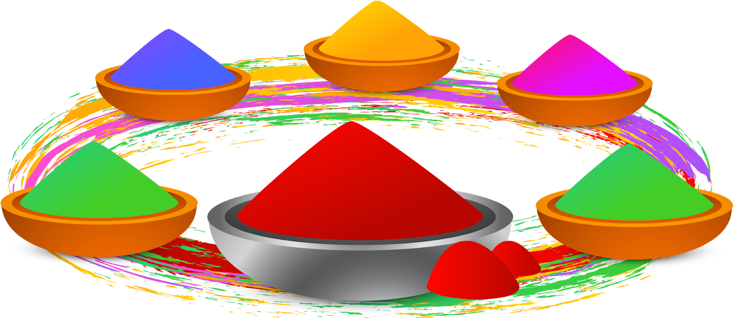 Best Greeting Wishes For Holi 2019 - Transparent Holi Clip Art (1600x696), Png Download