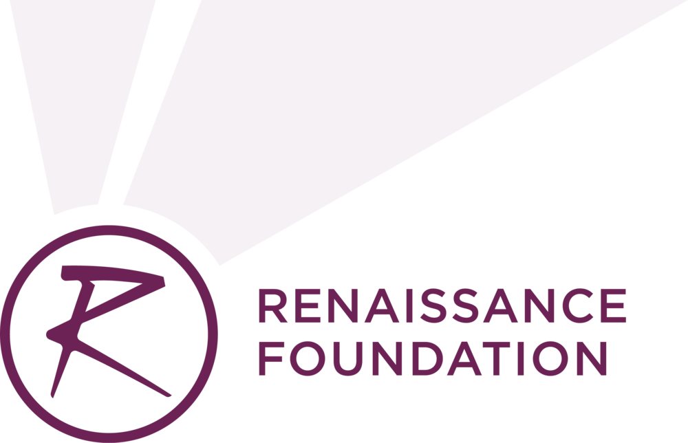 Renaissance Foundation Inspire Rays Purple - Graphic Design (1000x644), Png Download