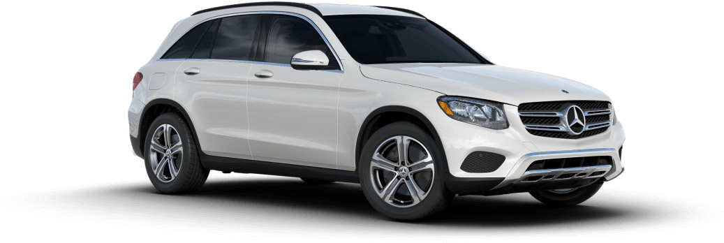 Designo Diamond White - Mercedes Glc White 2018 (1081x483), Png Download