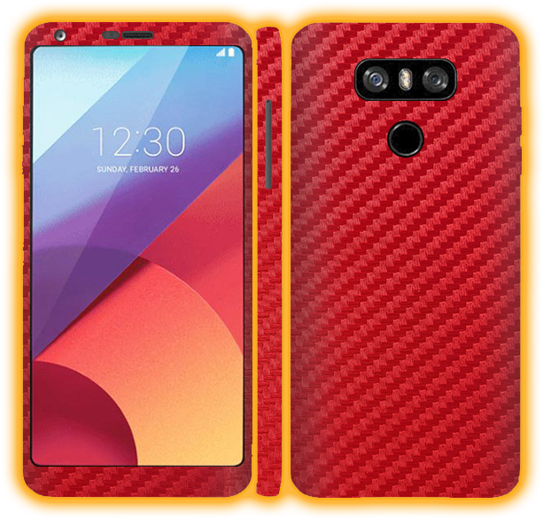 Carbon Fiber Skins / Wraps - Mobile Phone (650x600), Png Download