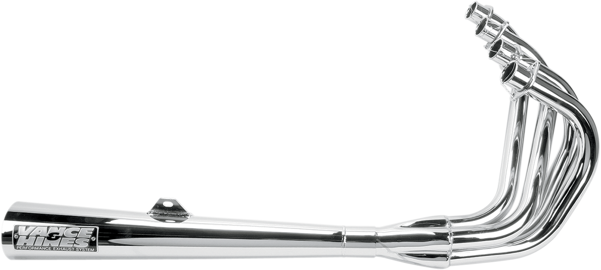 Vance & Hines Chrome Pro Pipes Motorcycle Exhaust 78-86 - Vance E Hines Suzuki Gsx 1100 (1200x540), Png Download