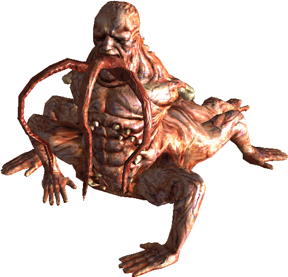 Doesnt This Baby Look Like A Centure - Fallout 4 Transparent Ghoul (838x608), Png Download