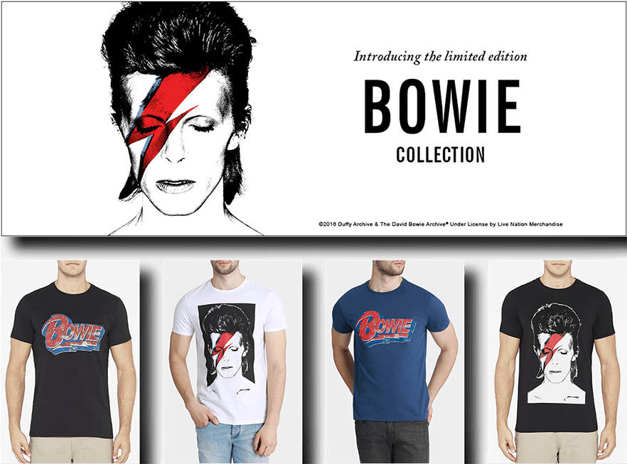 Legendary British Rock Star, David Bowie, Had His Iconic - T Shirt David Bowie (1400x775), Png Download