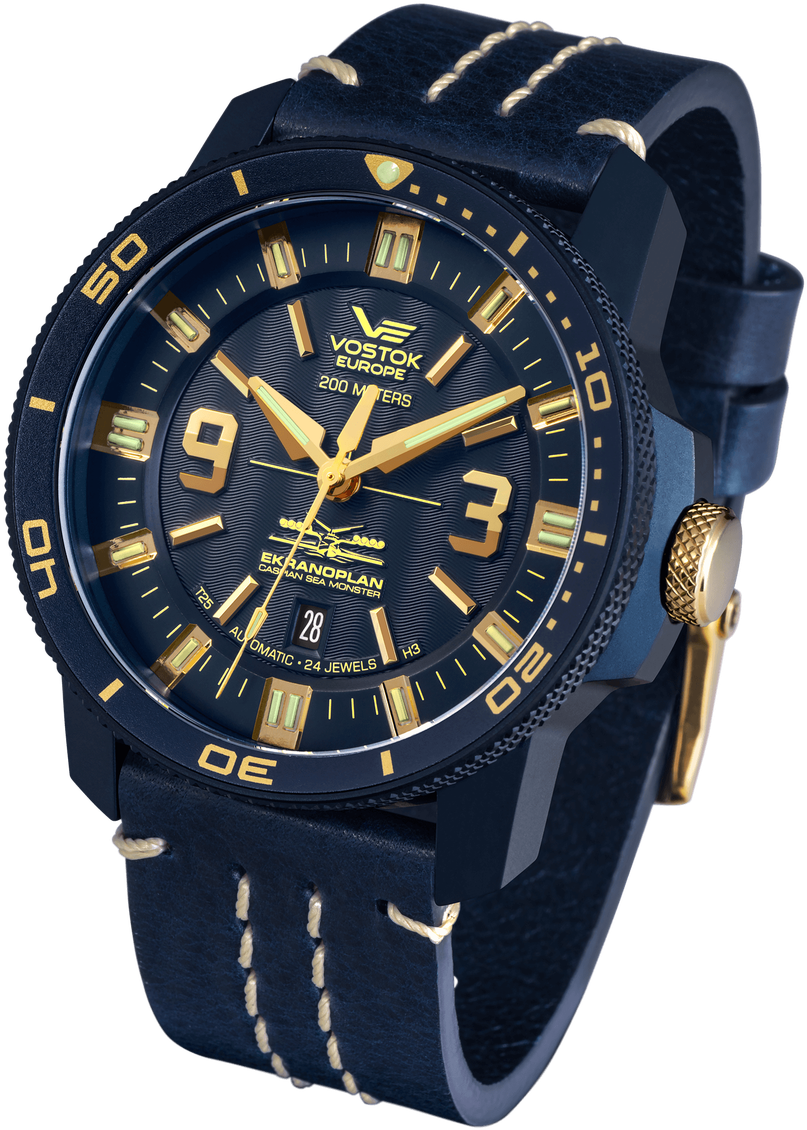 Vostok Europe Ekranoplan Caspian Sea Monster Watch - Vostok Europe Nh35 546h515 (968x1280), Png Download