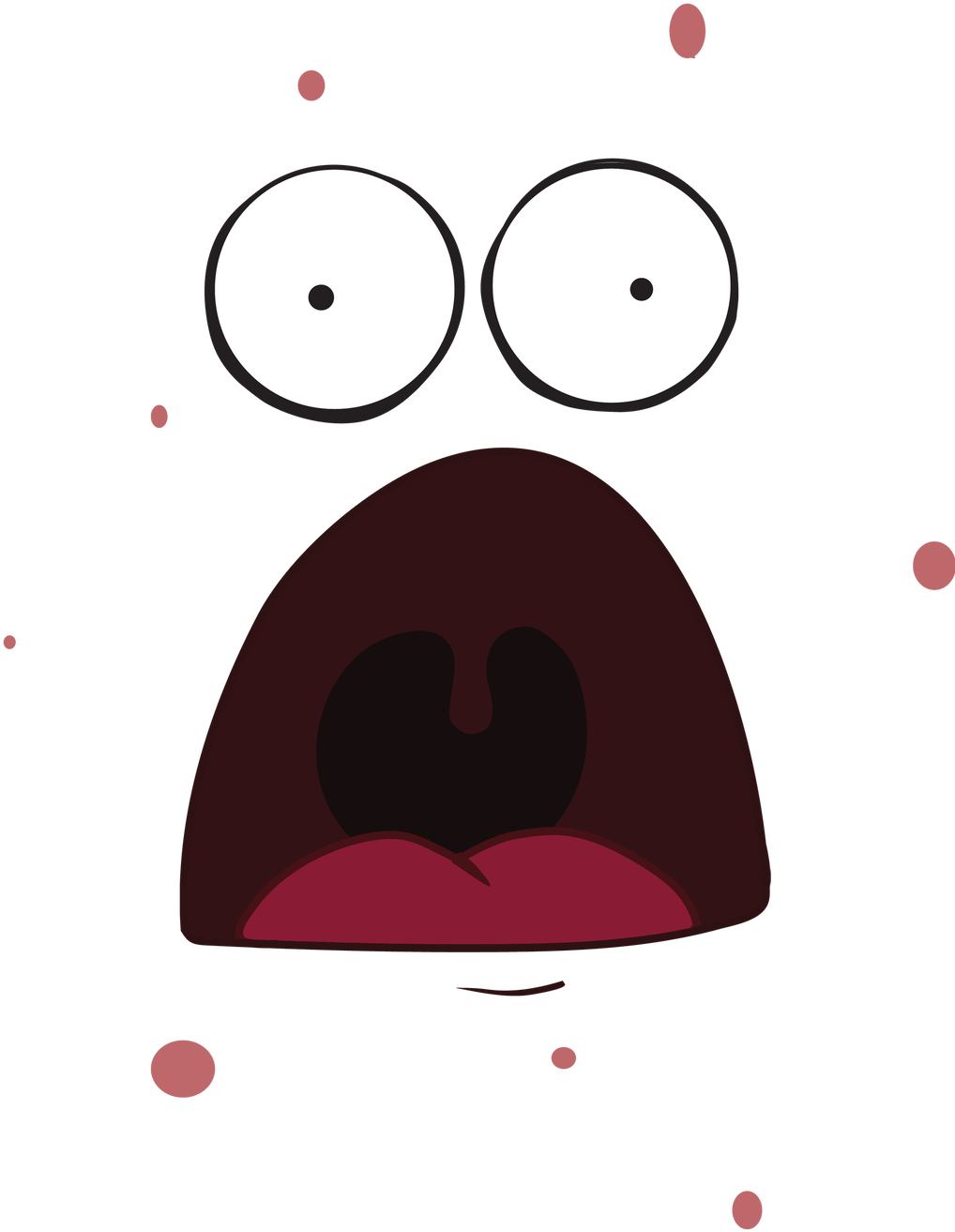 Surprised Patrick Shirt Marizzo Surprised Patrick Shirt - Illustration (1024x1366), Png Download