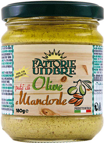 Paté Di Olive E Mandorle - Crema Di Mandorle E Olive Verdi (550x650), Png Download