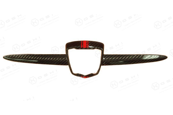 Abarth Fiat 500/595 Front Logo Intake Replacement Cover (600x600), Png Download