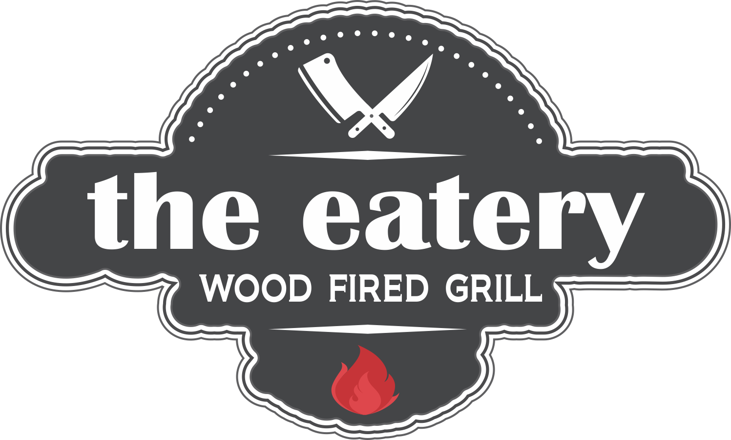 New Logo Medium - Eatery Wood Fired Grill (1497x900), Png Download