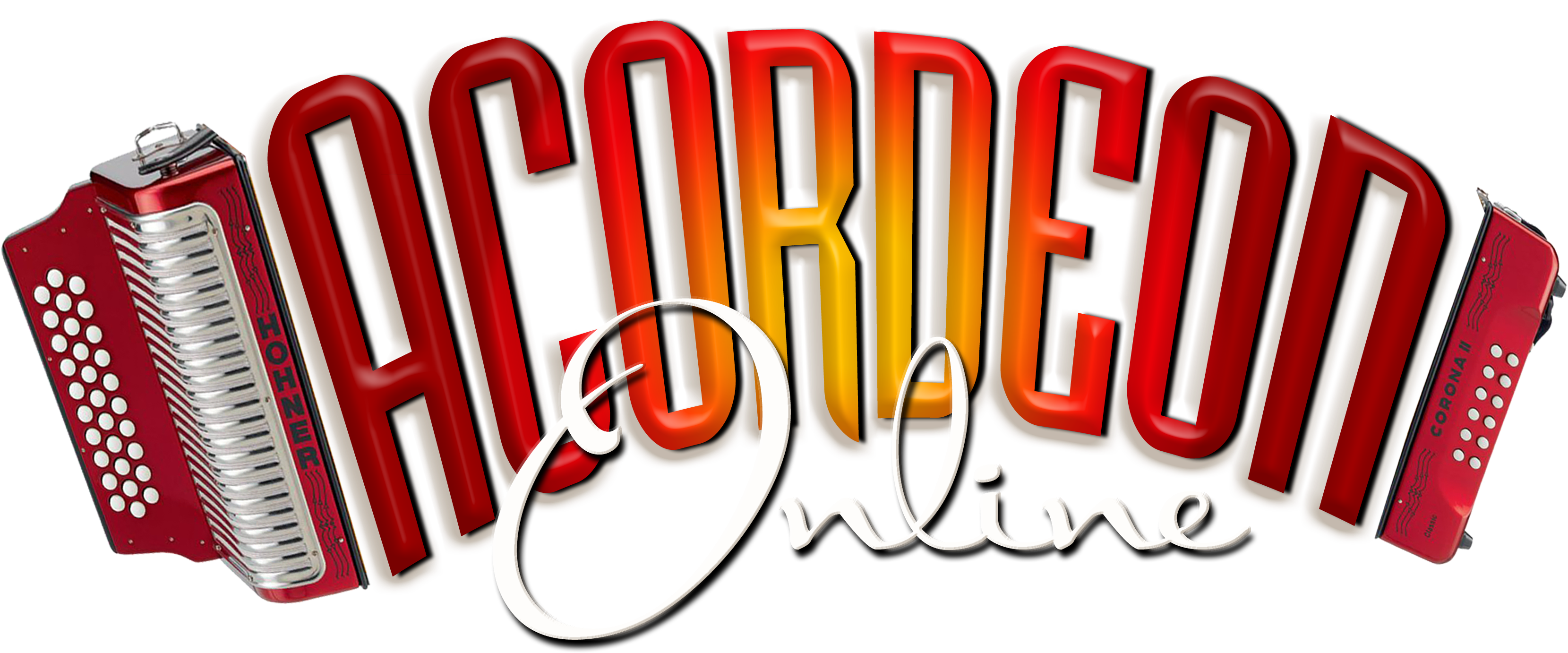 Acordeon Png - Calligraphy (3600x1530), Png Download