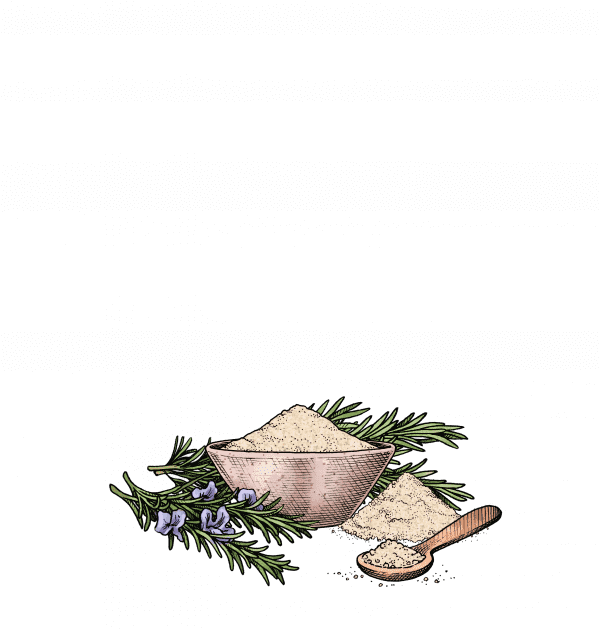 Rosemary Sea Salt - Sitka Spruce (600x636), Png Download