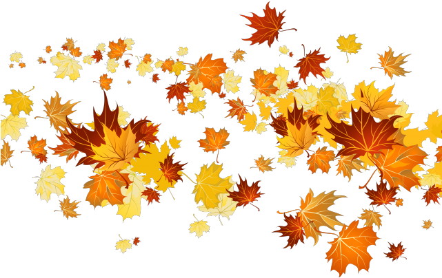 Clipart Leaves Windy - Leaf Free Clip Art (640x480), Png Download