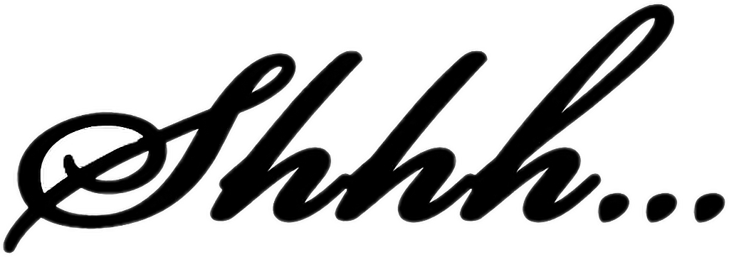 Shhh Sticker - Shhhh Good Night (1024x362), Png Download