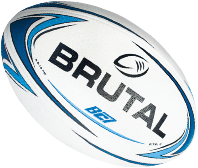Promotional Personalised Logo Rugby Balls - Brutal Rugby (700x700), Png Download